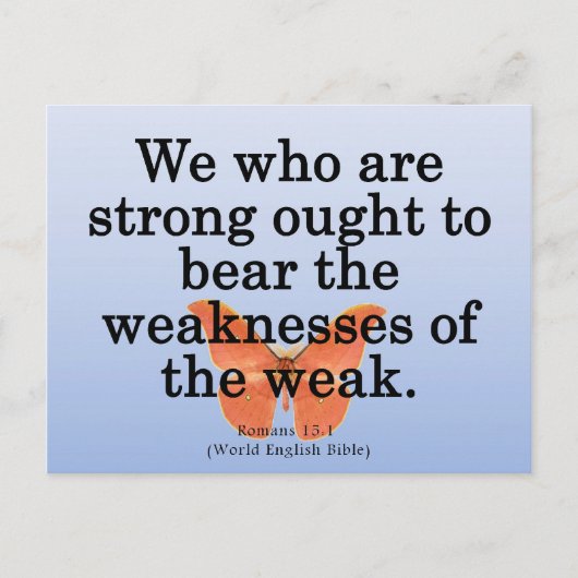 手を貸救済すローマ人15-1 ポストカード (正面)