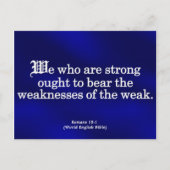 手を貸救済すローマ人15-1 ポストカード (正面)