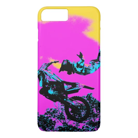 手を離す - フリースタイルモトクロス・スタント Case-Mate iPhoneケース (裏面)