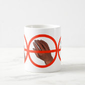 手を離せ！これは私のマグカップだ コーヒーマグカップ (中央)