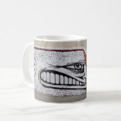 手を離せ! コーヒーマグカップ (正面左)