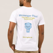 手を離れた…! (前部か背部プリント) Tシャツ (裏面)