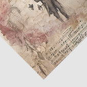 手アート引き素朴な背景デートすることカップル 薄葉紙 (詳細)