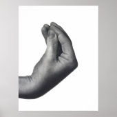 手イタリアン ポスター (正面)