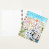手イタリ絵を描アチンクテレ水彩芸術 プランナー手帳 (ディスプレー)