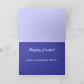 手ウクラ色彩の鮮やかイナイースターエッグ シーズンカード (内部)