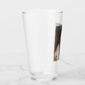 手エレガントを組んだ女の子(ヴィンテージアート) タンブラーグラス (右)