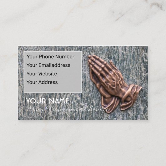 手エレガントを組んで下手をする人 名刺 (裏面)