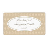 手エレガントカスタム作ラベル ラベル (正面)