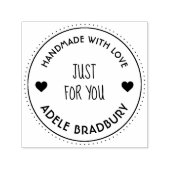 手エレガントパーソナライズされた作 セルフインキングスタンプ (デザイン)