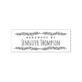 手エレガントパーソナライズされた作 ラバースタンプ (押印)