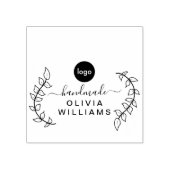 手エレガントモダン工事業 ラバースタンプ (インプリント)