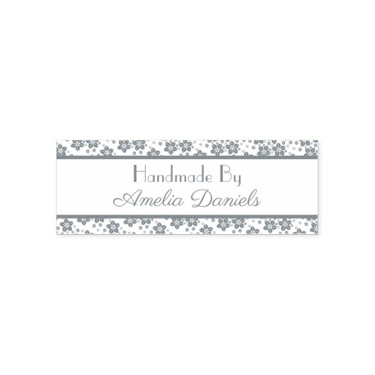 手エレガント作り東洋花 セルフインキングスタンプ (デザイン)