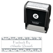 手エレガント作り東洋花 セルフインキングスタンプ (インサイチュ)