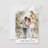 手エレガント式の写真感謝していよ ノートカード (正面)