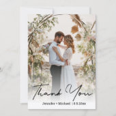手エレガント式の写真感謝していよ ノートカード (正面)