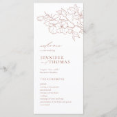 手エレガント引きフローラ結婚テラコッタ プログラム (正面)