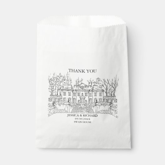 手エレガント引き会場ありがとう フェイバーバッグ (正面)