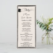 手エレガント描きレトロブ結婚ラック メニュー (スタンド正面)