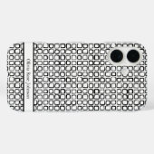 手エレガント描き正方形ケースメイトiPhoneケース Case-Mate iPhoneケース (裏面 (横))