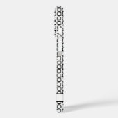 手エレガント描き正方形ケースメイトiPhoneケース Case-Mate iPhoneケース (裏面 / 左)