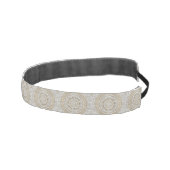 手エレガント描き部族曼荼羅デザイン アスレチックヘッドバンド (右)