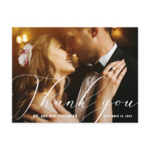 手エレガント書の写真結婚どうもありがとう