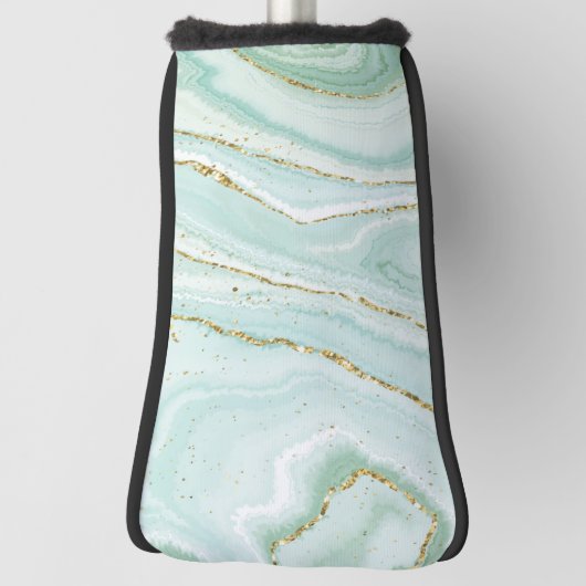 手エレガント絵を描液体の大理石デザイン ゴルフヘッドカバー (回転90)