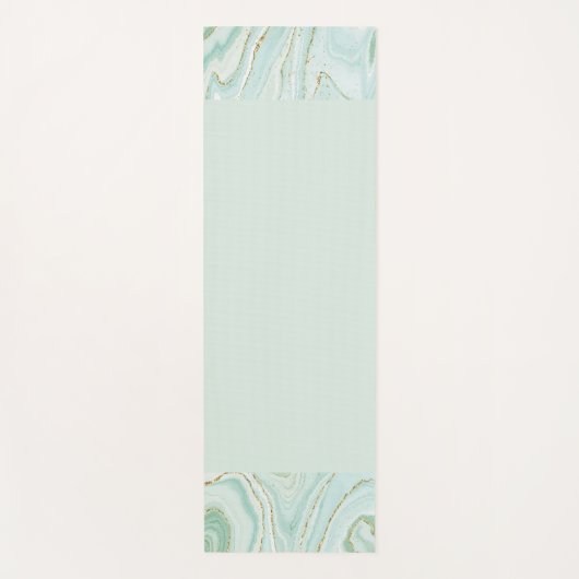 手エレガント絵を描液体の大理石デザイン ヨガマット (正面)