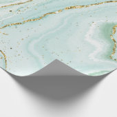 手エレガント絵を描液体の大理石デザイン ラッピングペーパー (角)