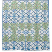 手オレン絵を描ジの木トピアリージンジャージャールジャー シャワーカーテン (正面)