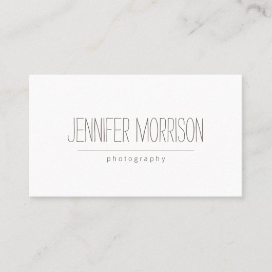 手オーガニック撮書影家の名刺 名刺 (正面)