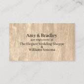 手カジュアル跡素朴木製ギフト簿 エンクロージャーカード (裏面)