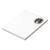 手カスタム付き写真テンプレートペット ノートパッド (回転)