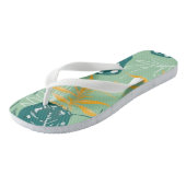 手カラフルスケッチスケッチ ビーチサンダル (アングル)