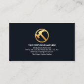 手カラフル利具住宅改装業者 名刺 (裏面)