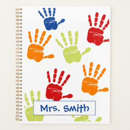 手カラフル刷プランナー プランナー手帳