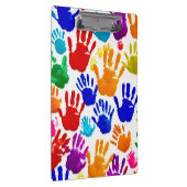 手カラフル印刷 クリップボード (右)