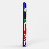 手カラフル印刷 Case-Mate iPhoneケース (裏面/右)