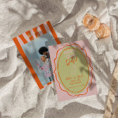 手カラフル図解入りの、写真付きの引き写真結婚の セーブザデート