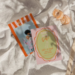 手カラフル図解入りの、写真付きの引き写真結婚の セーブザデート