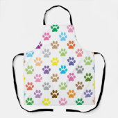 手カラフル型 エプロン (正面)