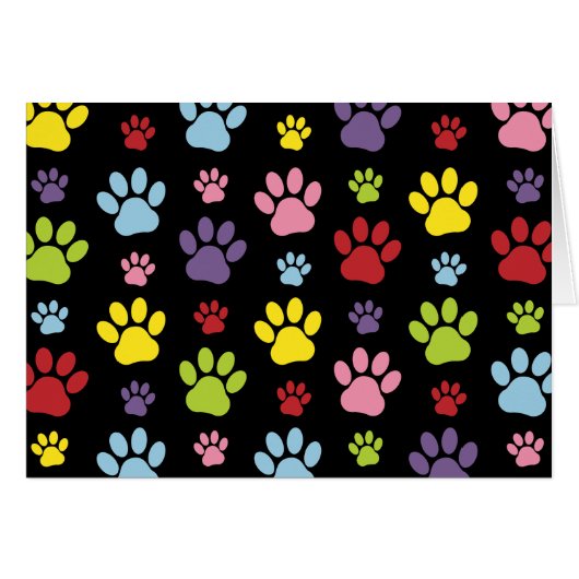 手カラフル型、前柄、前版画、犬の前足 (正面横)