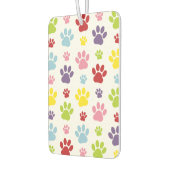 手カラフル型、前柄、犬の手、前跡 カーエアーフレッシュナー (左)