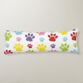 手カラフル型、前柄、犬の手、前跡 ボディピロー (裏面)