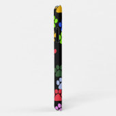 手カラフル型、前柄、犬の手、前跡 Case-Mate iPhoneケース (裏面/右)