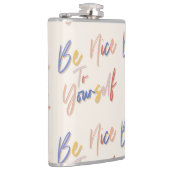 手カラフル描きパタやる気を起こさせるーン フラスク (右)