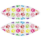 手カラフル足、犬の手、猫の手 アメリカンフットボール (パネル)