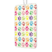 手カラフル足、犬の手、猫の手 カーエアーフレッシュナー (左)