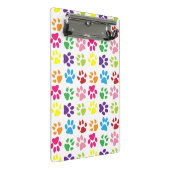 手カラフル足、犬の手、猫の手 ミニクリップボード (アングル)